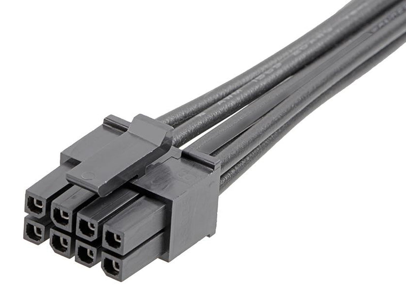 Molex 214756-1082 Cable Assembly Micro-Fit 3.0 Receptacle to Free End 8 Ways 3 mm 2 Row 300 11.8 "