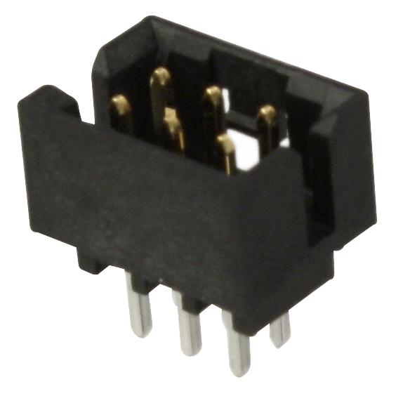 Molex 87831-0642 Wire-To-Board Connector 2 mm 6 Contacts Header Milli-Grid 87831 Series Through Hole Rows