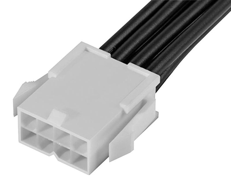 Molex 215326-1082 Cable Assembly Mini-Fit Jr. Receptacle to Free End 8 Ways 4.2 mm 2 Row 300 11.8 "