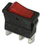 Arcolectric (BULGIN LIMITED) C5503ATNAB C5503ATNAB Rocker Switch Off-On Spst Illuminated Panel Mount Red 5500