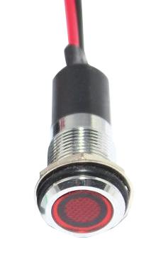 Mallory FL1M-12FW-1-R2V LED RED 12MM NUT 2VAC/DC STK &pound; 99AC2294