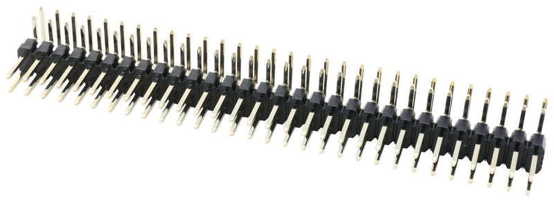 Multicomp 2213R-60G Board-To-Board Connector Right Angle 2.54 mm 60 Contacts Header Through Hole 2 Rows