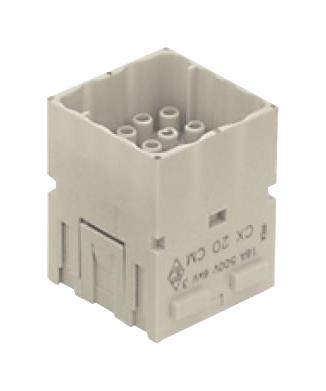 Ilme CX20CM Heavy Duty Connector Mixo Series Insert 20 Contacts Plug Crimp Pin - Not Supplied New