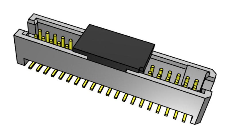 Samtec TFM-120-02-S-D-A-P-TR TFM-120-02-S-D-A-P-TR HIGH-RELIABILITY Tiger EYE Terminal Strips .050" Pitch 50AJ8293