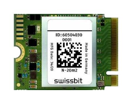 Swissbit SFPC240GM1EC4TO-I-6F-A16-STD SSD Internal M.2 2230 Pcie 240 GB TLC Nand AES 256-bit