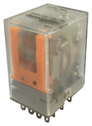 Multicomp MCJQX-13F-KE4C-230VAC Power Relay 4PDT 230 VAC 5 A JQX-13F-KE Series Socket