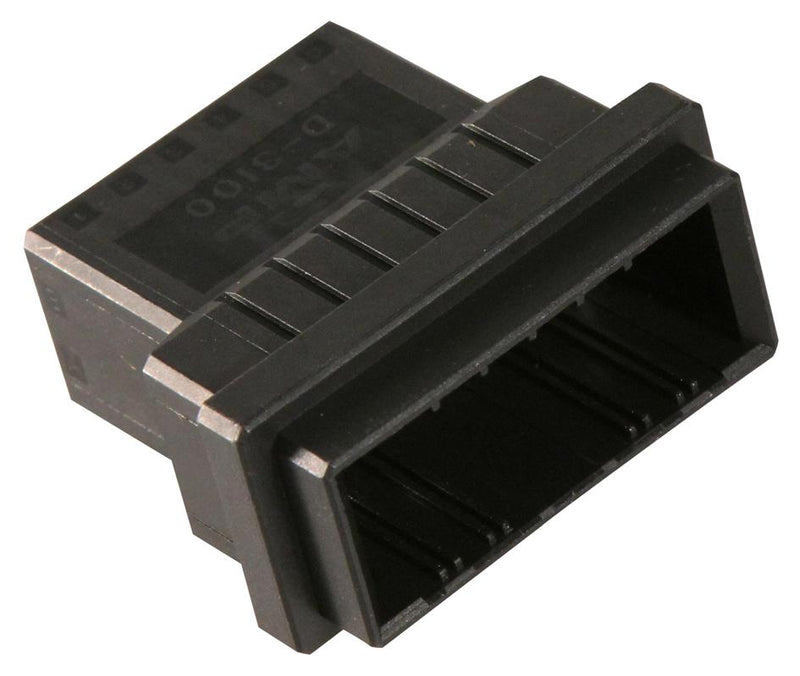 AMP - TE Connectivity 178964-5 178964-5 Connector Housing Dynamic D3100D Plug 10 Ways 3.81 mm Series Pin Contacts