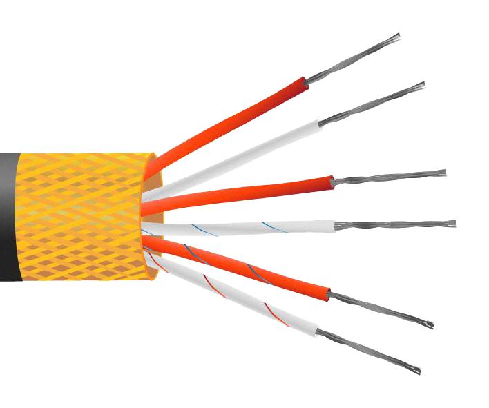 Labfacility XF-1583-FAR Thermocouple Cable Type RTD 100 m 7 X 0.2 mm