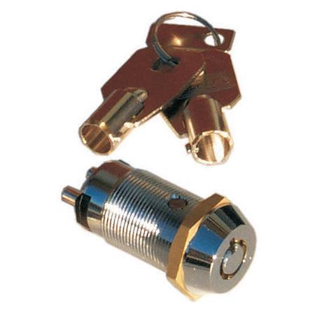 SECO-LARM SS-090-2H0 Seco-Larm Tubular Key Lock Switch - High Security