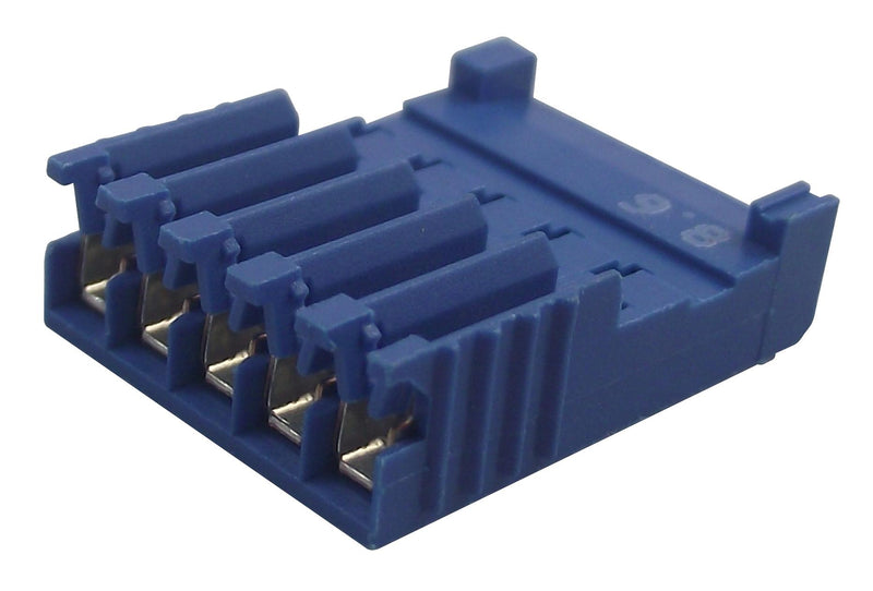 AMP - TE Connectivity 281786-5 281786-5 IDC Connector Receptacle Female 2.54 mm 1 Row 5 Contacts Cable Mount