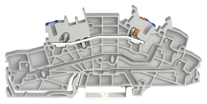 Wago 2203-6551 Terminal Block DIN Rail 2POS 12AWG