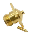 Multicomp MC002123 RF / Coaxial Connector N Straight Flanged Jack Solder 50 ohm Beryllium Copper