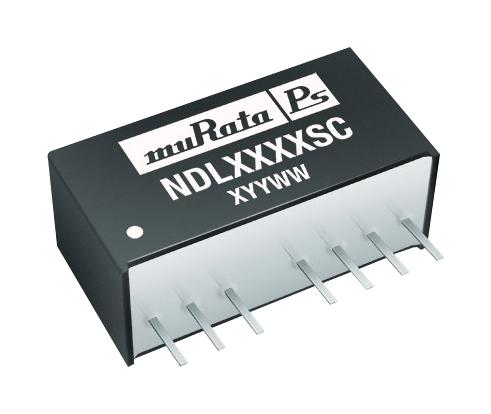 Murata Power Solutions NDL2405SC NDL2405SC Isolated Through Hole DC/DC Converter Miniature ITE 2:1 2 W 1 Output 5 V 400 mA