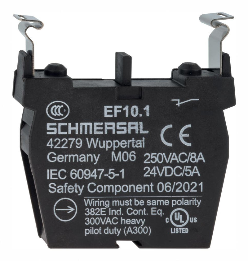 Schmersal 101006535 Contact Block Screw 1 Pole 8 A 230 V Command &amp; Signalling Devices 24