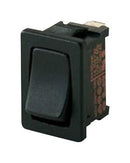 Marquardt 01803.1202-01 Rocker Switch Non Illuminated Spdt Momentary Spring Return Black Panel 4 A