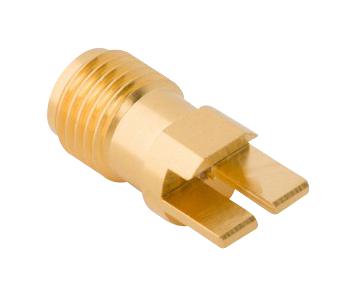 Amphenol RF 901-10513-2 / Coaxial Connector Slide On SMA Straight Jack Board Edge End Launch 50 ohm