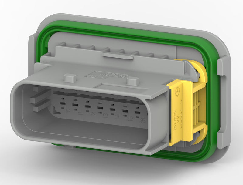 TE Connectivity 2-1564526-1 2-1564526-1 Automotive Connector Housing Hdscs Plug 18 Ways AMP MCP Series Pin Contacts