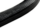 Multicomp PP001385 Zipper Braided Cable Wrap PE BLK 1M 3.28 FT