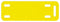 Panduit M300X050Y6C Wire Marker Tie On Printable Plate Yellow 76.2mm x 12.7mm