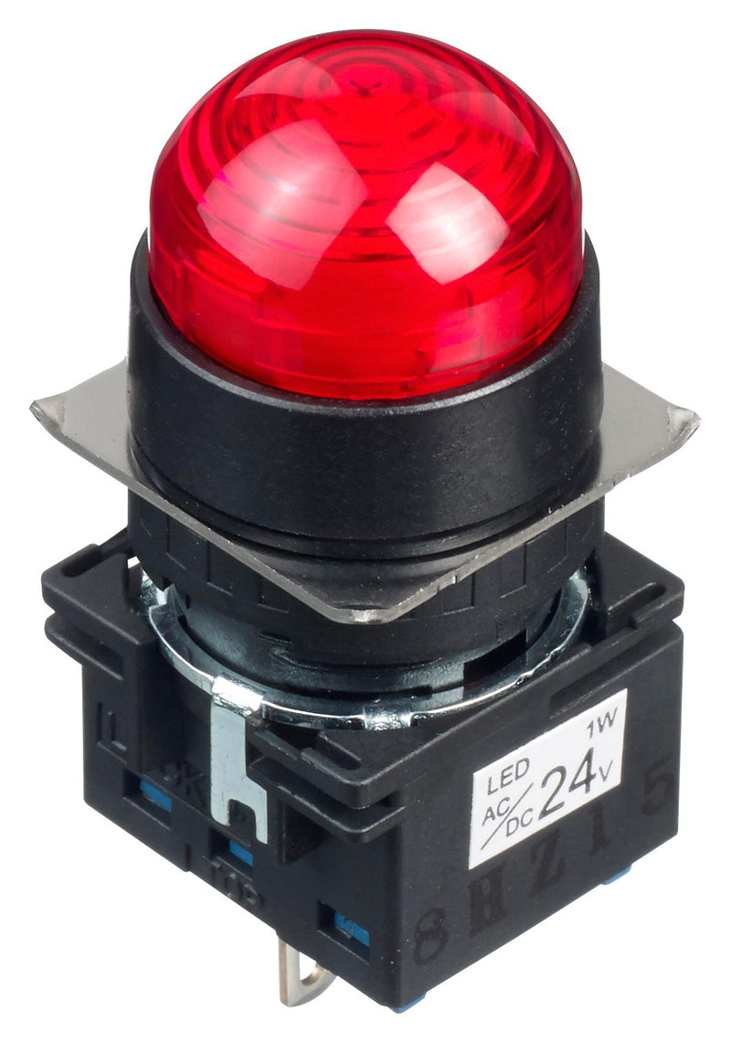 Idec LB1P-2T04R LED Panel Mount Indicator Red 24 V 16 mm IP65