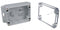 BUD Industries PN-1323-ACMB PN-1323-ACMB Enclosure Wall Mount PC GREY/CLEAR