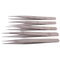 Duratool JS-183T Five Piece Stainless Steel Precision Tweezer Set