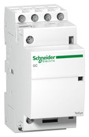 Schneider Electric GC2504M5 Contactor DIN Rail 250 VAC 4PST-NC 4 Pole