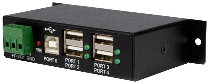 Startech ST4200USBM 4 Port Rugged Industrial USB Hub - Mountable Bus Powered