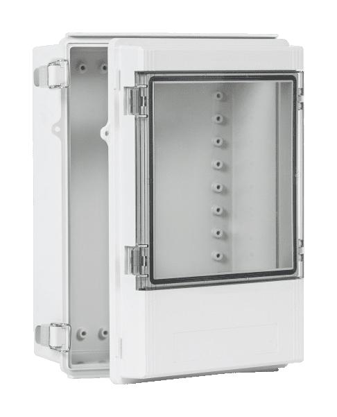 BUD Industries AIO-11112 AIO-11112 Enclosure W/ Cover Window ABS GRY/CLR