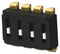 Alcoswitch - TE Connectivity EDS04SNRNTR04Q DIP / SIP Switch Recessed Type 4 Circuits Spst SMD EDS Series Unsealed 24 V