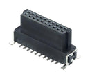 Harwin M55-6012042R Board-To-Board Connector 1.27 mm 20 Contacts Receptacle Archer Kontrol M55-601 Series