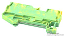 Phoenix Contact PT 4-TWIN-PE DIN Rail Mount Terminal Block 3 Ways 24 AWG 10 6 mm&Acirc;&sup2; Push In 36 A