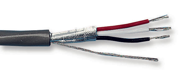 BELDEN 9541 060U500 Multicore Screened Cable, Computer, Chrome, 15 Core, 24 AWG, 0.2 mm&sup2;, 498.69 ft, 152.4 m