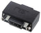 L-COM DP-FF Audio Adapter Displayport Receptacle New