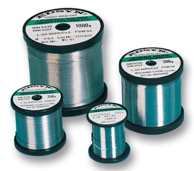 Edsyn SU15500 Solder Wire FSW34 1.5mm Diameter 183&deg;C 500g