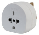 PRO Elec PEL00140 Mains Adapter All Continents UK Plug 13 A White Plastic Body 250 V