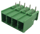 Phoenix Contact PC 4/4-G-762 PC 4/4-G-762 Terminal Block Horizontal Header 7.62 mm 4 Ways 20 A 630 V Through Hole Right Angle