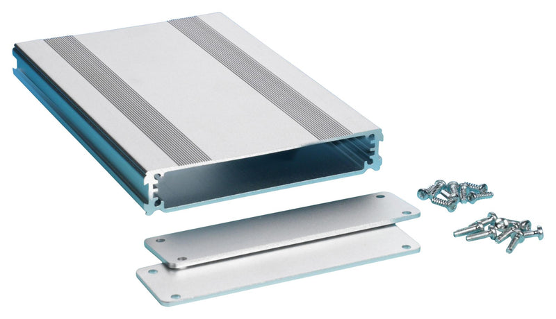 BOX Enclosures B2S-160SI Enclosure Electronic Aluminium Silver