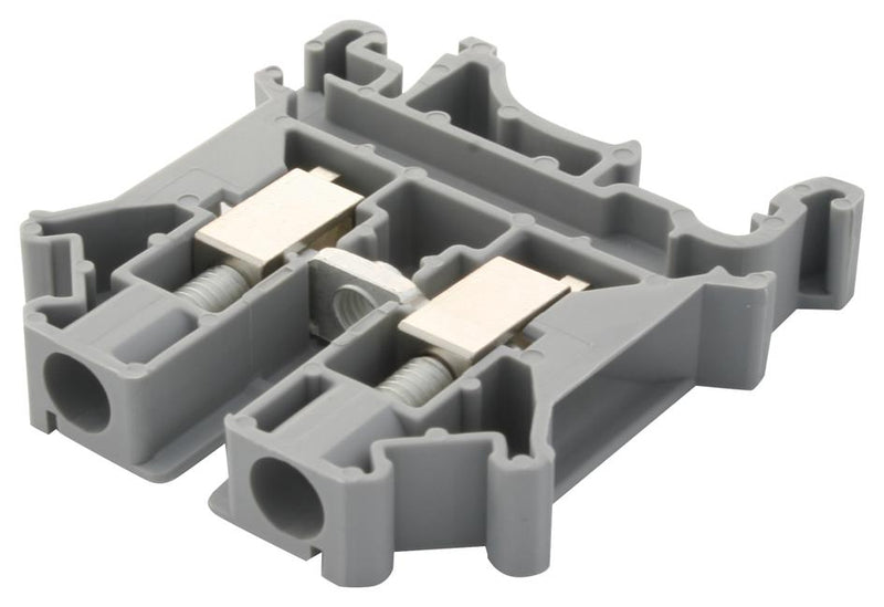 Phoenix Contact UK 6 N DIN Rail Mount Terminal Block 2 Ways 24 AWG 8 10 mm&Acirc;&sup2; Screw 57 A