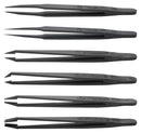 IDEAL-TEK K6PISV Tweezer, Kit, PVDF, ESD, 6 Pieces