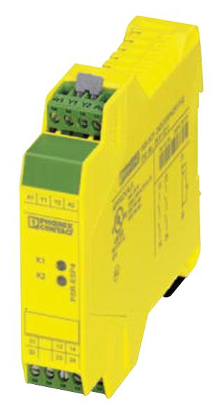 Phoenix Contact PSR-SCP-24DC/ESP4/2X1/1X2 PSR-SCP-24DC/ESP4/2X1/1X2 Safety Relay 24 VDC DPST-NO SPST-NC PSR DIN Rail 6 A Screw