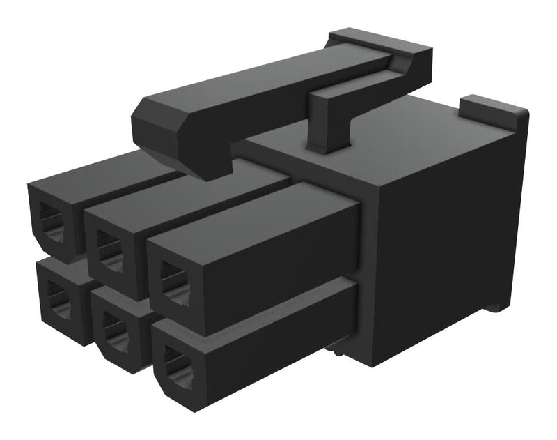 Molex 39-01-3065 Connector Housing Mini-Fit Jr. 5557 Series Receptacle 6 Ways 4.2 mm