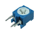 Amphenol Piher Sensors and Controls N6L50T0C-105-3030 Trimmer Potentiometer 1 Mohm Turns Through Hole N-6 Series 100 mW &plusmn; 30%