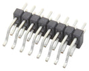 Samtec MMT-108-01-T-SH . MMT-108-01-T-SH . Pin Header Board-to-Board Wire-to-Board 2 mm 1 Rows 8 Contacts Surface Mount Right Angle