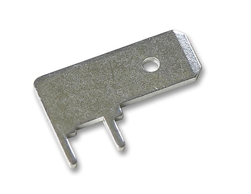 AMP - TE Connectivity 63951-1 63951-1 PCB Terminal 6.35mm x 0.81mm 0.25" 0.032" Brass 1.4 mm Tin Faston 250