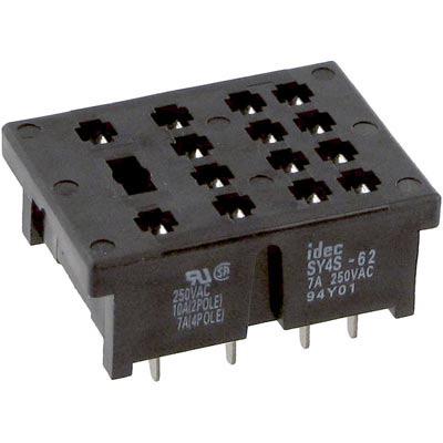 Idec SY4S-62 Relay Socket 14PIN 7A 250V