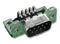 AMP - TE Connectivity 1-338168-2 D Sub Connector DB9 Standard Plug Amplimite HDP 9 Contacts DE Solder