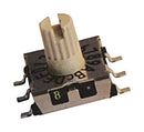 Apem P25SMT306 Rotary Coded Switch Surface Mount 16 Position 42 V Hexadecimal Complement 100 mA