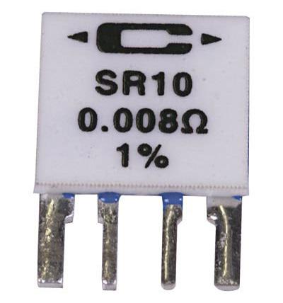 CADDOCK SR10-0.10-1% Current Sense Through Hole Resistor, 0.1 ohm, 1 W, Radial Leaded, &plusmn; 1%, SR Series, Current Sense