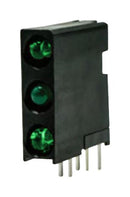 Dialight 564-2210-222F CKT Board Indicator Green 50MCD TH